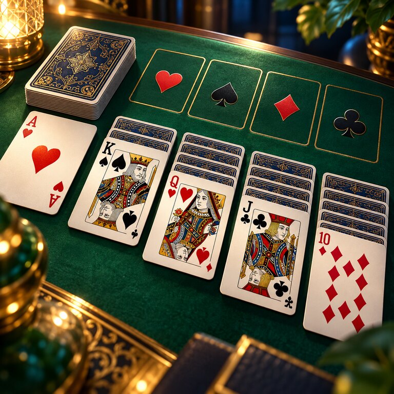 3D Solitaire card game