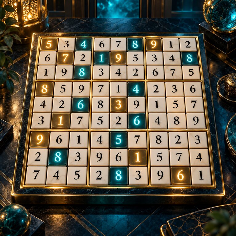 Three-dimensional Sudoku board